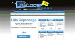 Desktop Screenshot of lillo-depannage.com
